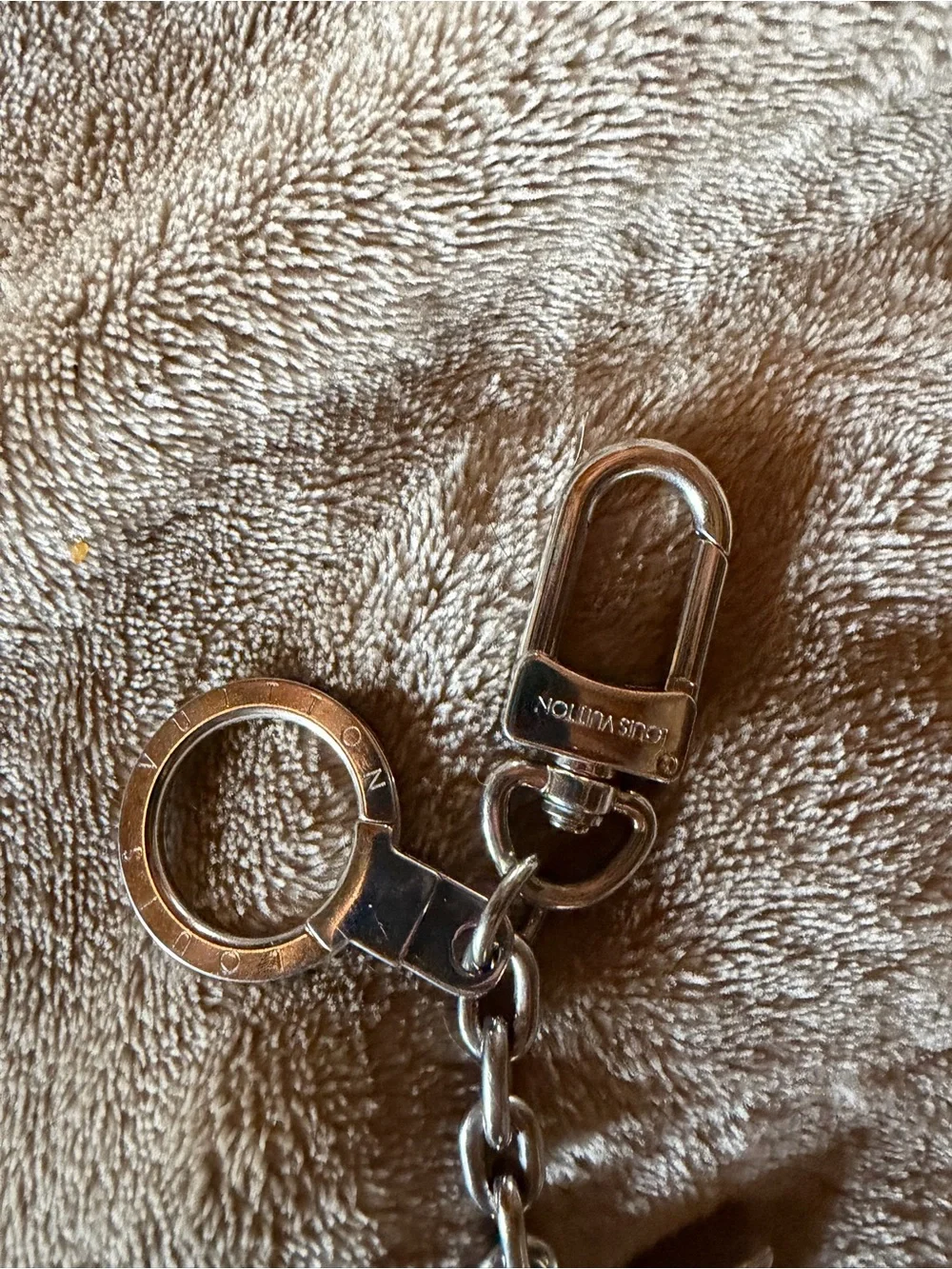 Louis Vuitton keychain/bag charm authenticated
